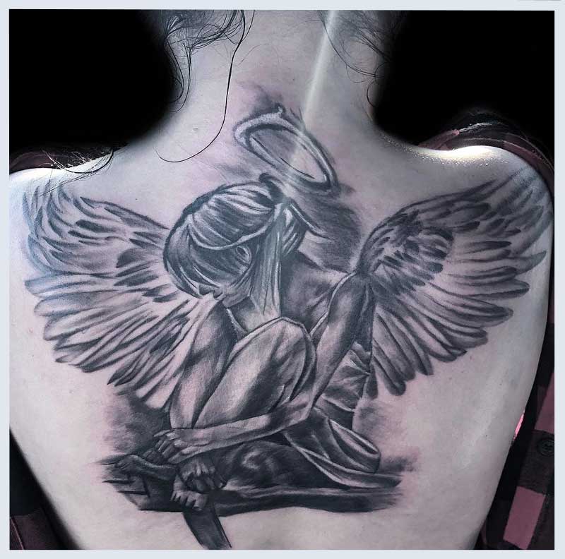 天使纹身