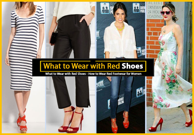 How to Wear Red Shoes