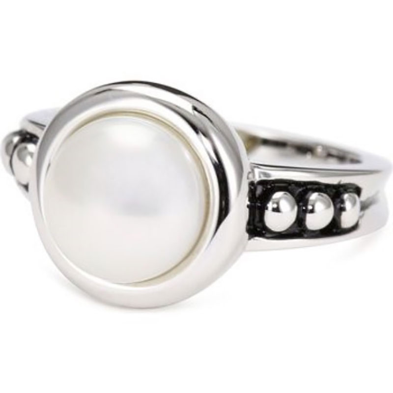 White Pearl Rings