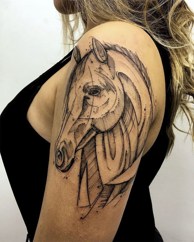 Horses tattoos