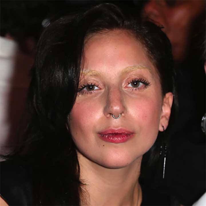 Does Lady Gaga have a septum piercing?