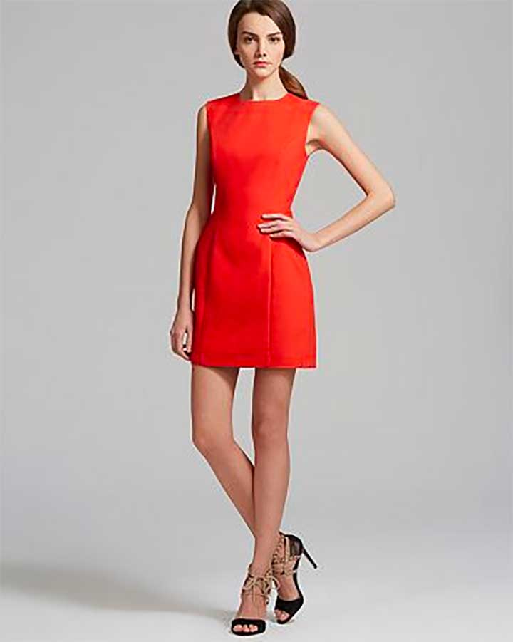French Connection Super Stretch Solid Dress
