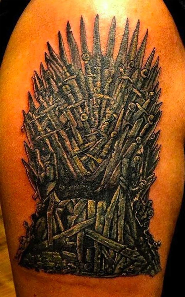 遗传算法me of Thrones Tattoo The Iron Throne