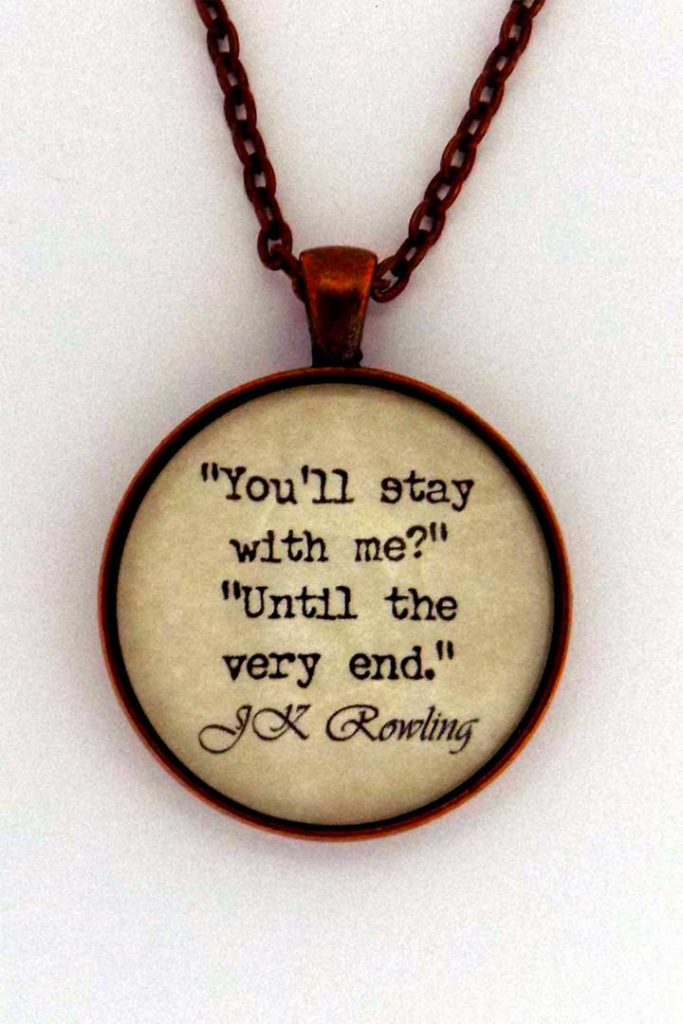Harry Potter You'll Stay With Me Necklace