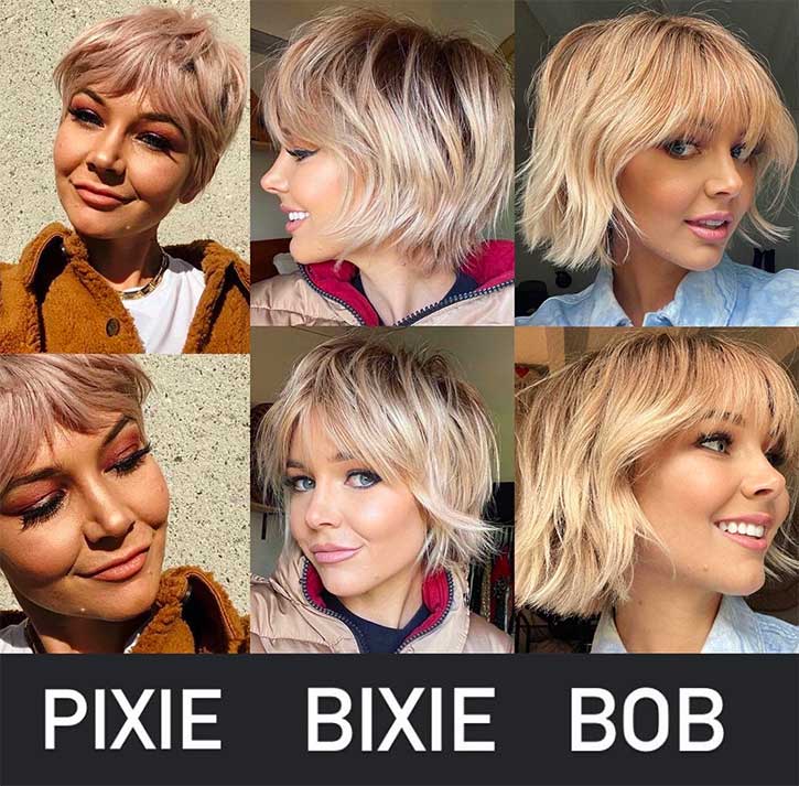 bixie发型图片