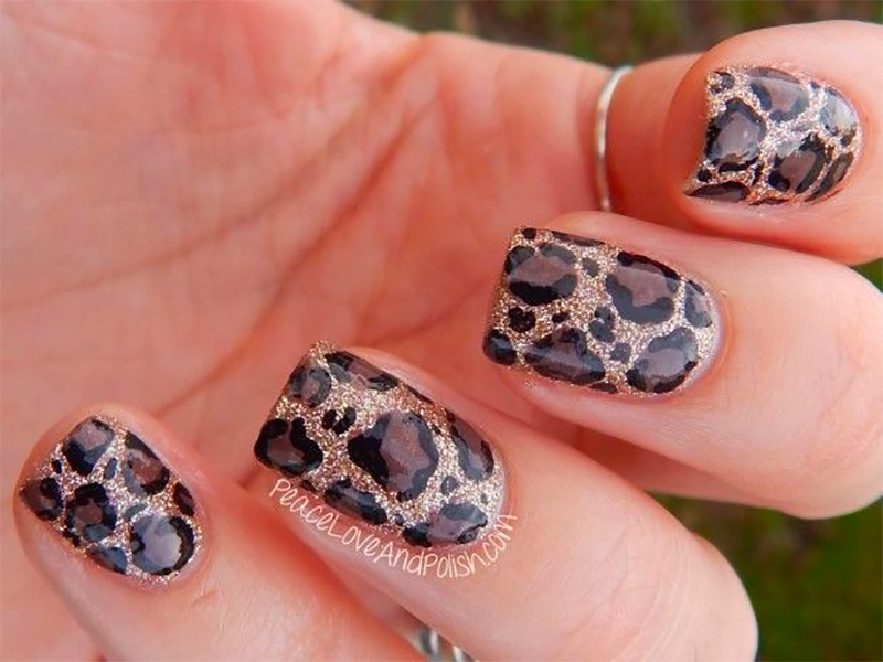 Leopard Nail Art